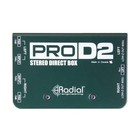 New  Radial Engineering Prod2 Stereo Passive 2 Channel Direct Box  r800-1102-00