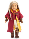 American Girl Harry Potter Gryffindor Quidditch Uniform For Dolls New In Box