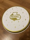 Vintage Falstaff Beer Round Metal Beer Tray 13    Diameter