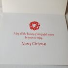 Vintage Christmas Card Old Fashioned Sleigh Ride Bringing Home The Tree