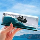 Unsinkable Boat Black Pearl Ship Piece Model Toys In A Bottle Box
