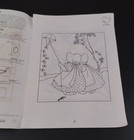 The Sunbonnet Sue Primer Redwork Embroidery Artwork Pattern Booklet