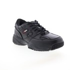 Skidbuster Oxford Slip Resistant S5055 Womens Black Wide Work   Safety Shoes