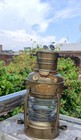 2x Antique Maritime Ship Lantern     Vintage Nautical Oil Lamp Boat Light