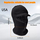 Balaclava Ski Face Mask Windproof Cap Winter Warm Wide Brim Hat For Cold Weather