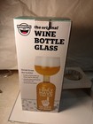 I Only Have Time For One Glass - Wine Bottle Glass  750 Ml - Novelty  Gag Gift
