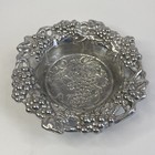 Arthur Court Aluminum Grape Vine Design 6 5  Bowl 1995 Signed - In Euc 