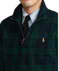 Polo Ralph Lauren Blackwatch Plaid Mens Estate Rib Cotton Pullover Sz M Medium