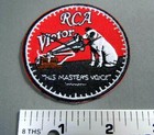 Rca Victor Player- Nipper The Dog- His Master s Voice Embroidered Patch - 2 5 