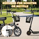 Scooter Basket Bike Front Baskets Heavy Duty Quick Release Removable Iron Mesh 