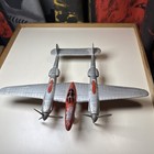 Vintage Hubley Lockheed P-38 Lightning Diecast Toy Plane Wow Ultra Rare Look 