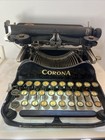 Antique Corona 3 Folding Portable Wwi Writer   s  Typewriter 1912   1920 Works Rare