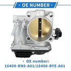 Throttle Body Assembly Compatible For Honda Accord 3 5l V6 - Gas 2008-2012 