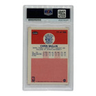 Chris Mullin Autographed 1986 Fleer Rookie Card  77 Psa Authenticated