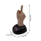 Solar-power Dancing Middle Finger Solar Dancer Figure Shaking Toy Car Dashboard