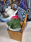 Vintage Jax Handcrafted Jack In The Box Maine Cat Roya Lexcellent Signed