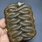 Chinese Year Of The Snake Limited Edition Jade Carving Talisman Pendant-