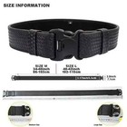 Basketweave Duty Belt police Duty Belts  Web Duty Belt With Loop Medium  34-40