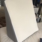 Contoured Orthopedic Bed Wedge Pillow For Bed  White