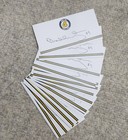 Bobby Orr Signed Auto 2x4 Business Card Cut Boston Bruins 