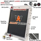 4 Row Tractor Radiator Fits John Deere 410b 410c 410d 415 510b 510c 515 At146006