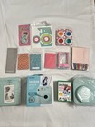 Fuji Instax Mini 9 Instant Camera Ice Blue   Film  Case  Albums  Clips  Stickers