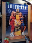 4 Vintage 1990 s Beer Advertising Posters Sexy Girl Bikini Pinup Good Cond Lot 4