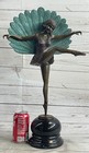 Very Elegant Bronze Sculpture With Triple Patina Home Office Decoration Artwork