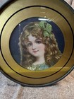 Victorian Chimney Flue Cover  Made In Germany Glass