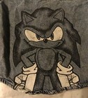 Sonic The Hedgehog Denim Jacket Button Up W Hood Kids Size Xs