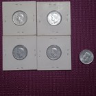 Canadian Nickel Lot 30s 40s King George Vi