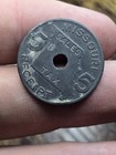 5 Mills Missouri Sales Tax Token Receipt Vintage Great Depression Coin