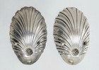 Sterling Silver Scalloped Seashell Trays Early 20th Century Excellent