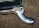Antique Vintage Theo A  Kochs Barber Chair Side Seat Bottom Frame Bracket 1409