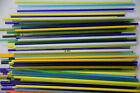 2 Ounces Of Bullseye Glass Assorted Colors Blend 2mm Thick Stringers 90 Coe