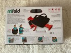 New In Open Box Mifold Grab   Go Booster Seat For 40-100 Lb Child  age 4 Plus 
