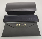 Authentic Dita Classic Hard Black Sunglasses Eyeglasses  Case With Cloth