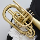 Brass Marching Mellophone  F-valve  Professional Quality With Case