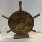 Vintage Nautical Brass Perpetual Calendar 111 Year Ship Anchor 1956-2067