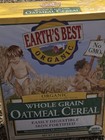 3 Pack Earth s Best Organic Stage 1 Oatmeal Infant Baby Cereal  8 Oz Boxes