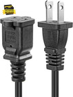 Us Ac Power Extension Cable Cord Spt-2 16awg 2c 125v 13a 2-prong Polarized Male