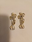 Set Of Two Vintage Pins Brooch Jewelry 2 Inches Tall