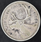 1941 Canada 25 Cents Silver Coin
