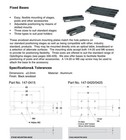 Optosigma 147-0420 Optics Mounting Plate