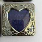 Vintage Assorted Lot Of 4 Mini Picture Frames Silver Tone Silverplate 2x3 Etc