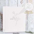 Wedding Photo Album 8x10  Each Pack Holds 50 Pictures Slip In Pockets  white 
