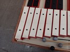 Vintage Suzuki Sound Block Sb-26 Wood And Red Xylophone