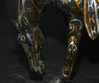 12 8  Old Chinese Bronze Ware Gild Fengshui 12 Zodiac Year Horse Statue