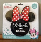 Disney Baby Safety First Minnie Mouse On Board  Car Window Sign 