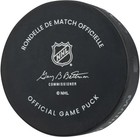 Connor Hellebuyck Winnipeg Jets Signed Official Game Puck W vezina   Hart Insc